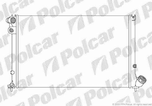 Polcar 574608-5 - Hladnjak, hladjenje motora www.molydon.hr