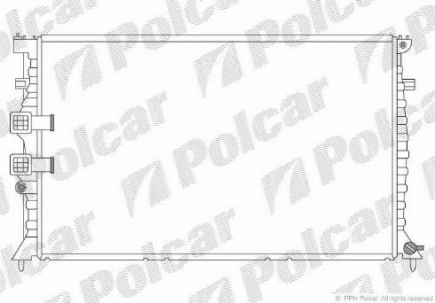 Polcar 5746080X - Hladnjak, hladjenje motora www.molydon.hr