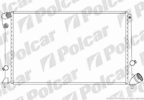 Polcar 574608-2 - Hladnjak, hladjenje motora www.molydon.hr