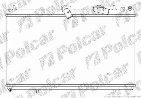 Polcar 5748083X - Hladnjak, hladjenje motora www.molydon.hr