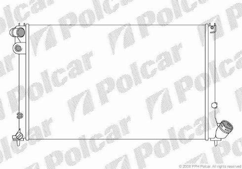 Polcar 574708-1 - Hladnjak, hladjenje motora www.molydon.hr