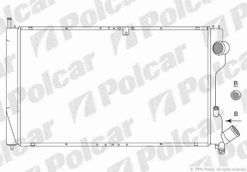 Polcar 5765084X - Hladnjak, hladjenje motora www.molydon.hr