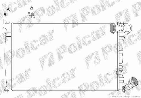 Polcar 5765085X - Hladnjak, hladjenje motora www.molydon.hr