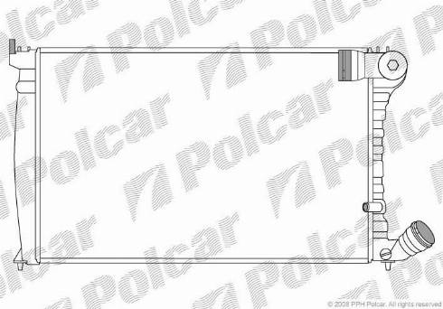 Polcar 576508-5 - Hladnjak, hladjenje motora www.molydon.hr