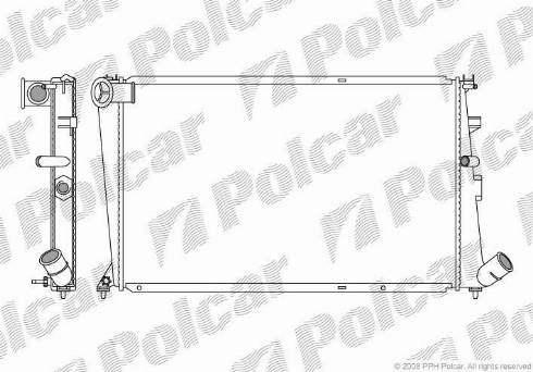 Polcar 5765082X - Hladnjak, hladjenje motora www.molydon.hr