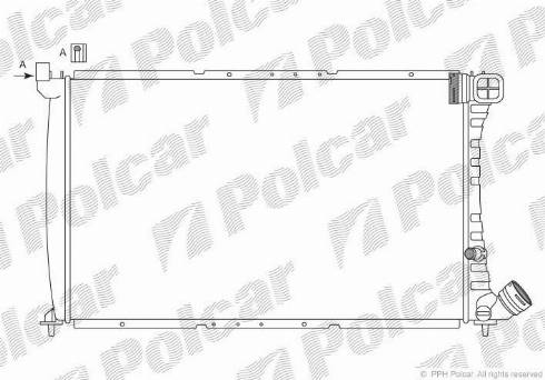 Polcar 576508A5 - Hladnjak, hladjenje motora www.molydon.hr