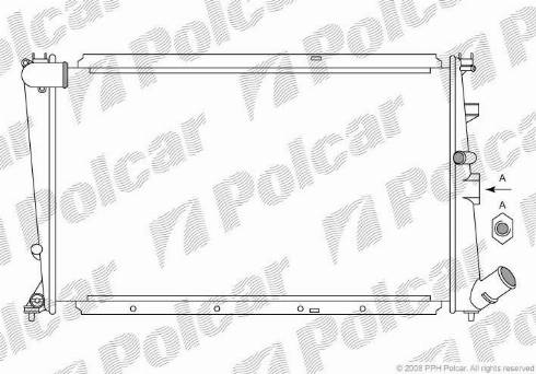 Polcar 576508A2 - Hladnjak, hladjenje motora www.molydon.hr