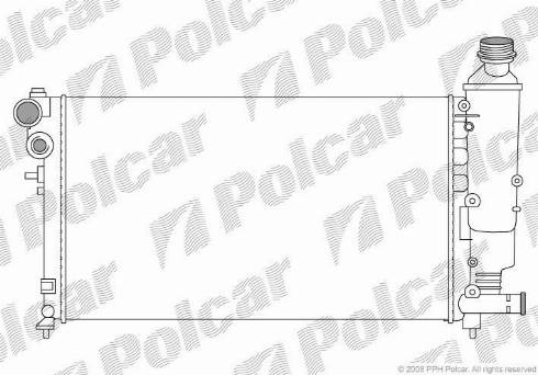 Polcar 5706086X - Hladnjak, hladjenje motora www.molydon.hr