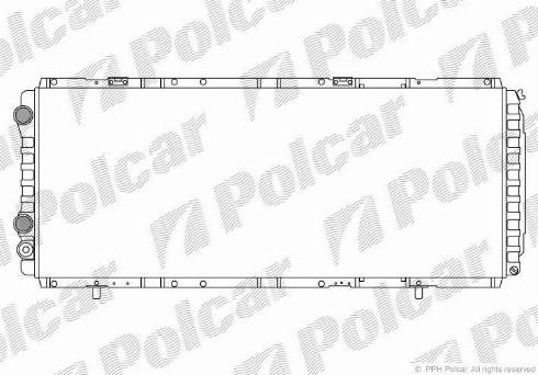 Polcar 570208A4 - Hladnjak, hladjenje motora www.molydon.hr