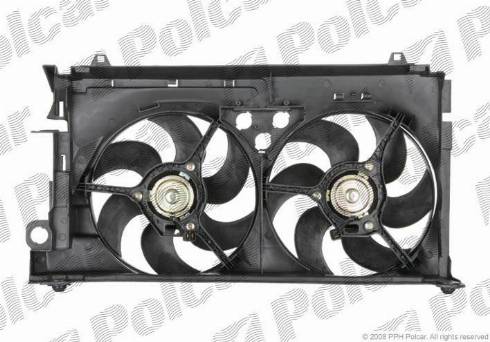 Polcar 570723W5 - Ventilator, hladjenje motora www.molydon.hr