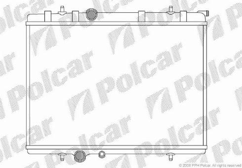Polcar 571008-8 - Hladnjak, hladjenje motora www.molydon.hr