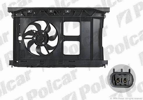 Polcar 571023W1 - Ventilator, hladjenje motora www.molydon.hr