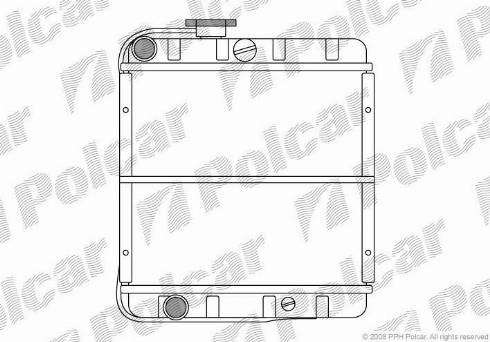 Polcar 573508A1 - Hladnjak, hladjenje motora www.molydon.hr