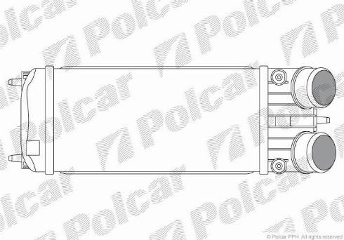 Polcar 5724J8-2 - Intercooler, hladnjak www.molydon.hr