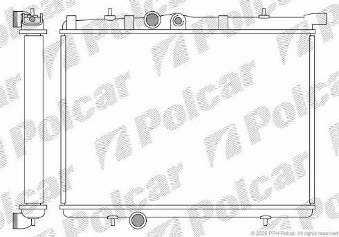 Polcar 5723082X - Hladnjak, hladjenje motora www.molydon.hr