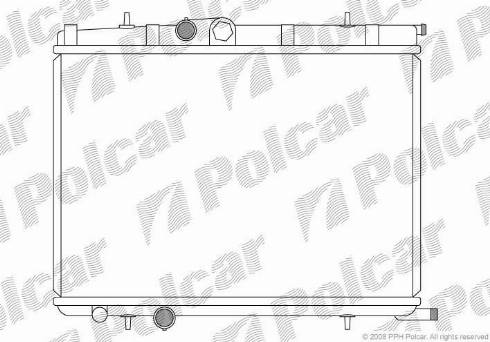 Polcar 572308-7 - Hladnjak, hladjenje motora www.molydon.hr