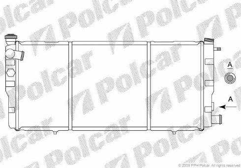 Polcar 572208-4 - Hladnjak, hladjenje motora www.molydon.hr