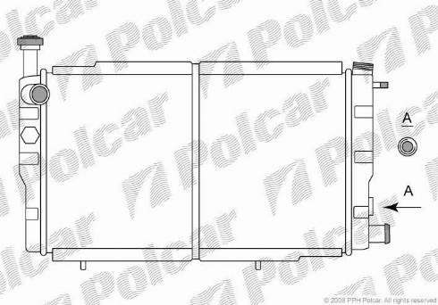 Polcar 572208-1 - Hladnjak, hladjenje motora www.molydon.hr