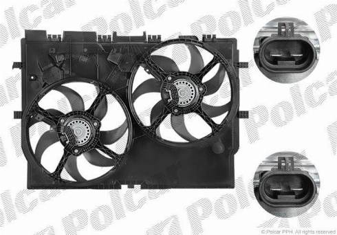 Polcar 577023W1X - Ventilator, hladjenje motora www.molydon.hr