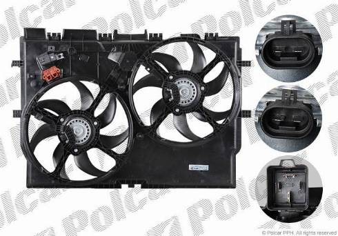 Polcar 577023W3X - Ventilator, hladjenje motora www.molydon.hr