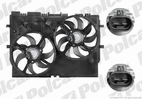 Polcar 577023W2X - Ventilator, hladjenje motora www.molydon.hr