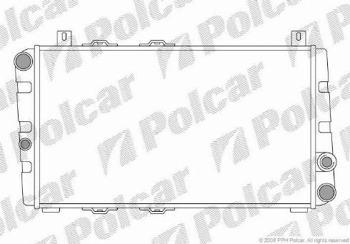 Polcar 690008-1 - Hladnjak, hladjenje motora www.molydon.hr