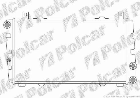 Polcar 691008-1 - Hladnjak, hladjenje motora www.molydon.hr