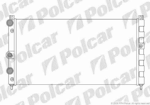 Polcar 691008-3 - Hladnjak, hladjenje motora www.molydon.hr