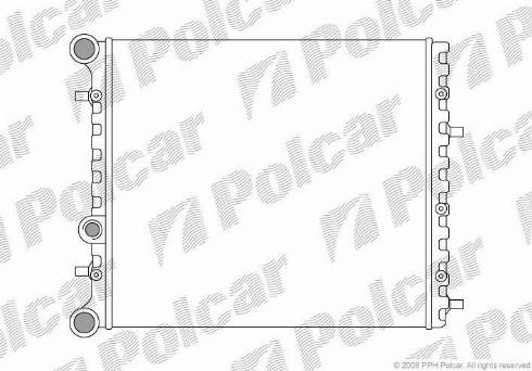 Polcar 6913081X - Hladnjak, hladjenje motora www.molydon.hr