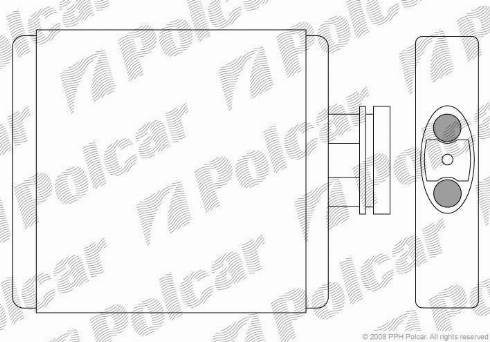 Polcar 6913N8-1 - Izmjenjivač topline, grijanje unutrasnjeg prostora www.molydon.hr