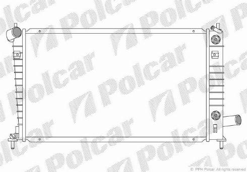 Polcar 652408-1 - Hladnjak, hladjenje motora www.molydon.hr