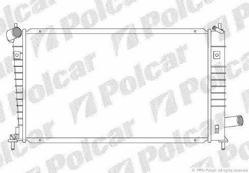 Polcar 652408-2 - Hladnjak, hladjenje motora www.molydon.hr