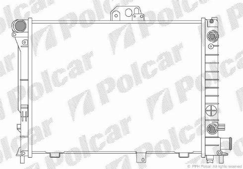 Polcar 652008-4 - Hladnjak, hladjenje motora www.molydon.hr