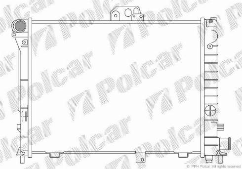 Polcar 652008-3 - Hladnjak, hladjenje motora www.molydon.hr