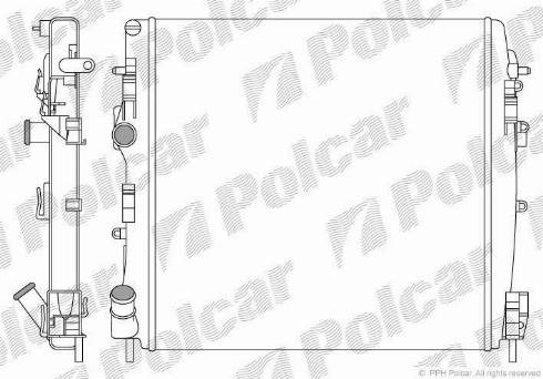 Polcar 6060088X - Hladnjak, hladjenje motora www.molydon.hr