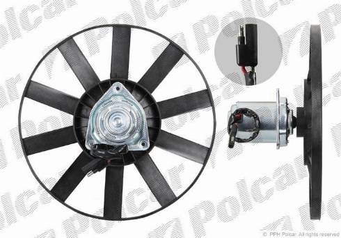 Polcar 600623U1 - Ventilator, hladjenje motora www.molydon.hr