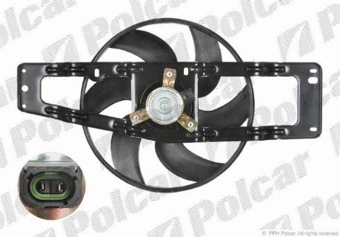 Polcar 600323W3 - Ventilator, hladjenje motora www.molydon.hr