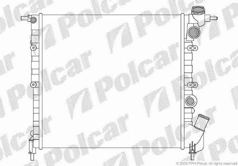 Polcar 6019082X - Hladnjak, hladjenje motora www.molydon.hr