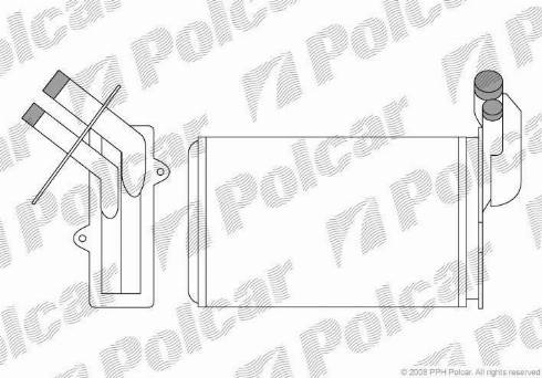 Polcar 6019N8-1 - Izmjenjivač topline, grijanje unutrasnjeg prostora www.molydon.hr