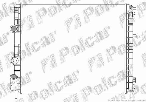 Polcar 601508-5 - Hladnjak, hladjenje motora www.molydon.hr