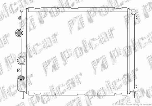 Polcar 601508-3 - Hladnjak, hladjenje motora www.molydon.hr