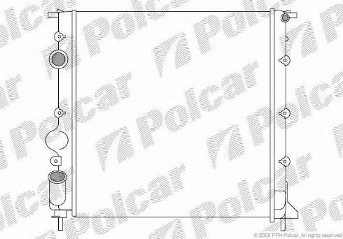 Polcar 601508-2 - Hladnjak, hladjenje motora www.molydon.hr