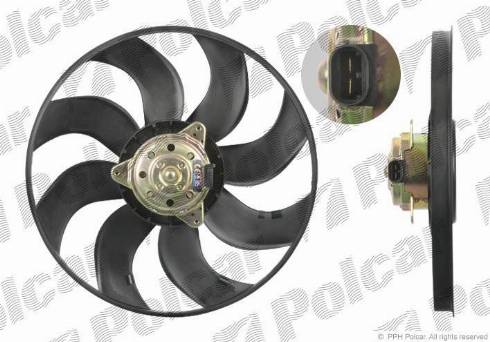 Polcar 601523U1 - Ventilator, hladjenje motora www.molydon.hr