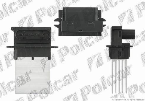 Polcar 6015KST2X - Otpornik, ventilator kabine/unutrasnjeg prostora www.molydon.hr