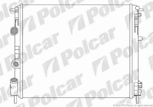 Polcar 601608-1 - Hladnjak, hladjenje motora www.molydon.hr