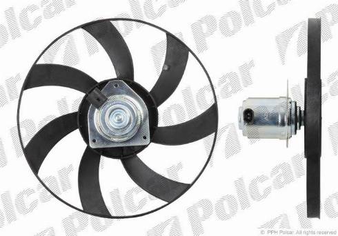 Polcar 601123U2 - Elektromotor, ventilator hladnjaka www.molydon.hr