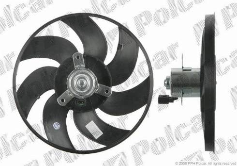 Polcar 601223U1 - Ventilator, hladjenje motora www.molydon.hr