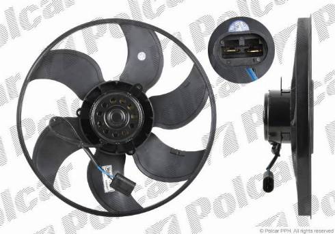 Polcar 601223U3 - Ventilator, hladjenje motora www.molydon.hr