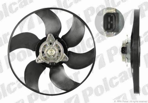 Polcar 601223U2 - Ventilator, hladjenje motora www.molydon.hr