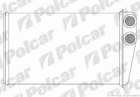 Polcar 6012N8-2 - Izmjenjivač topline, grijanje unutrasnjeg prostora www.molydon.hr